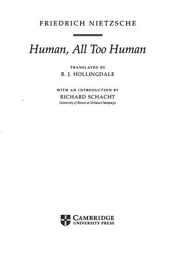 Human, All Too Human